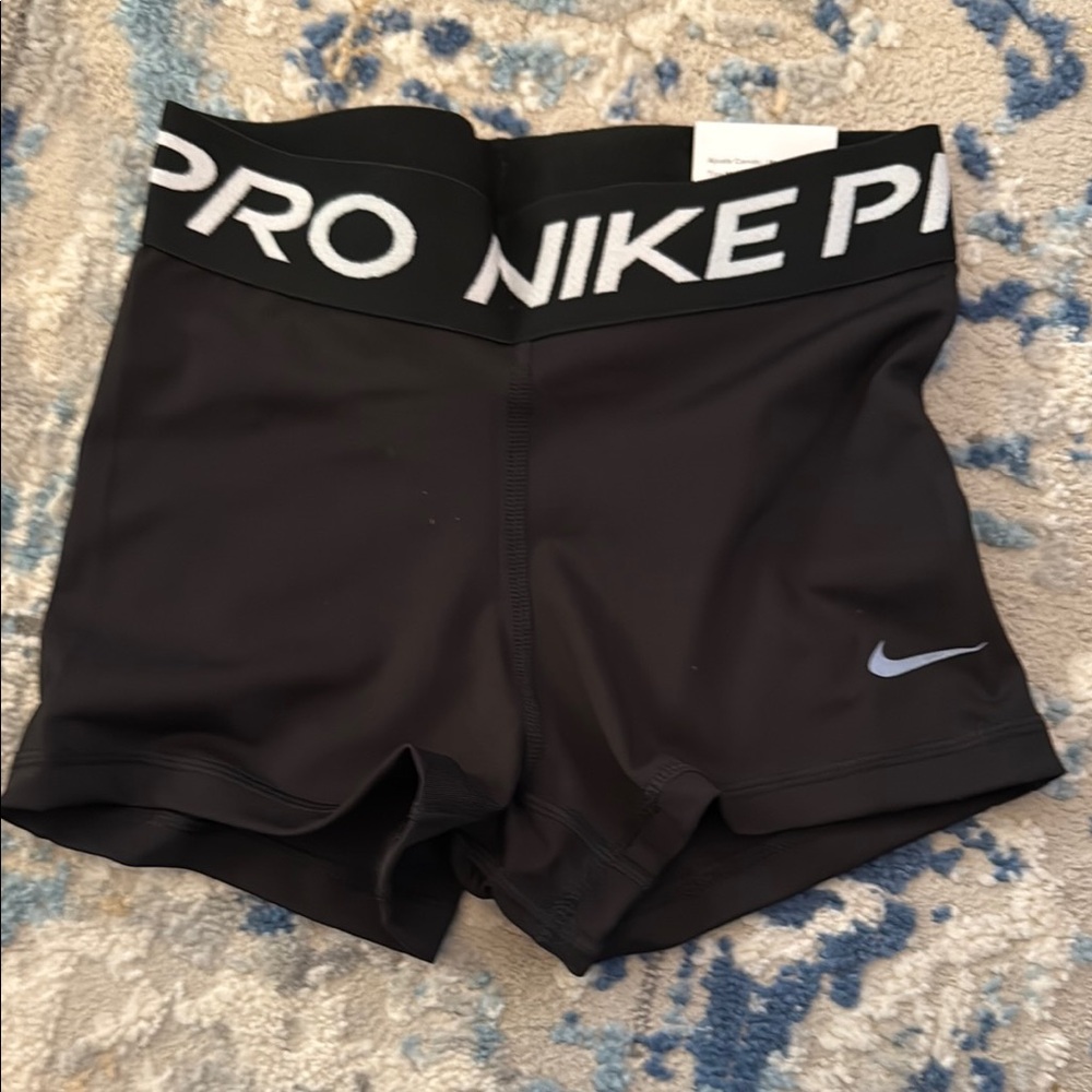 Nike Pro Black Athletic Shorts